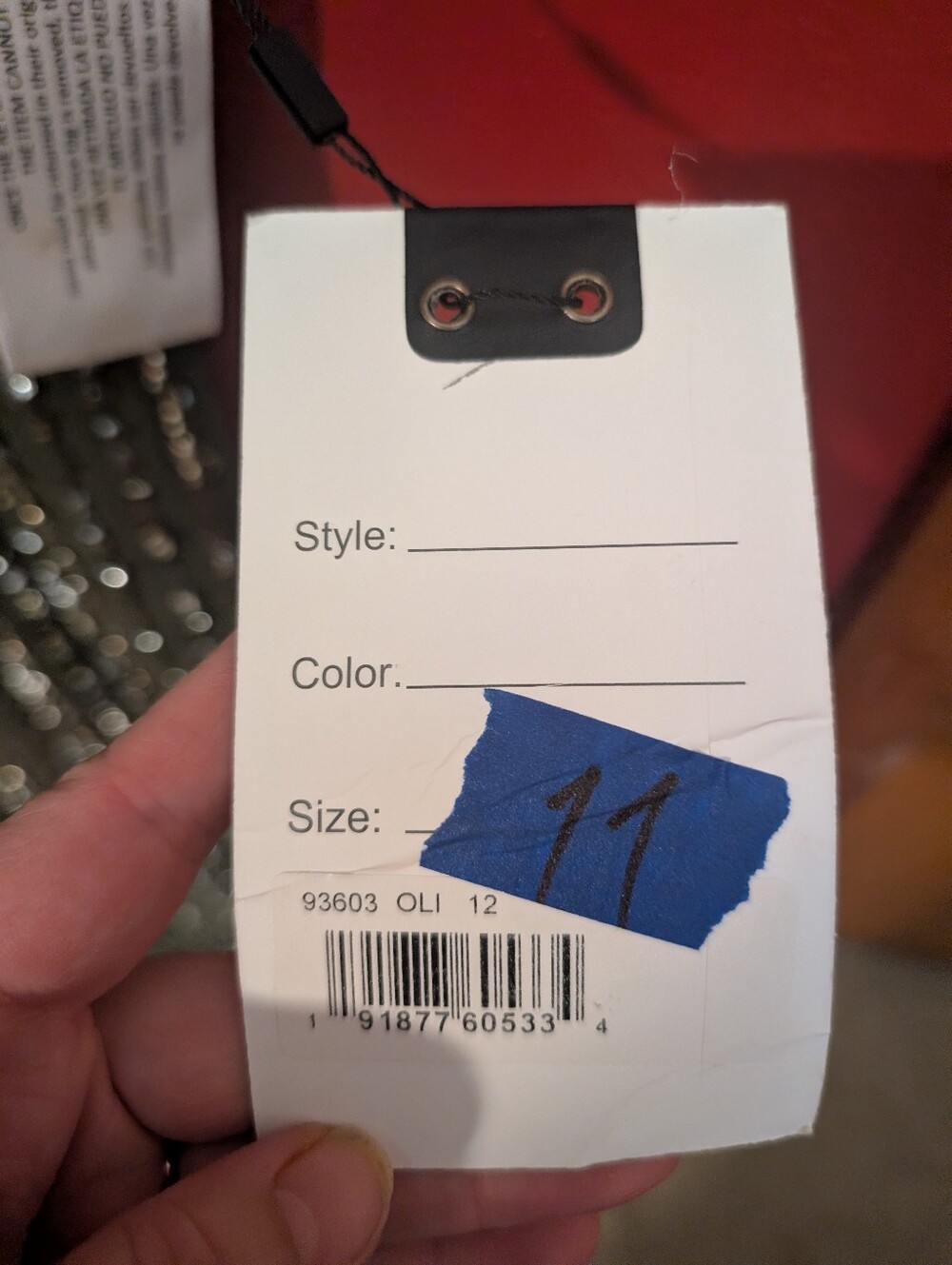 Mac Duggal 93603 sz 12 - Picture 4 of 6